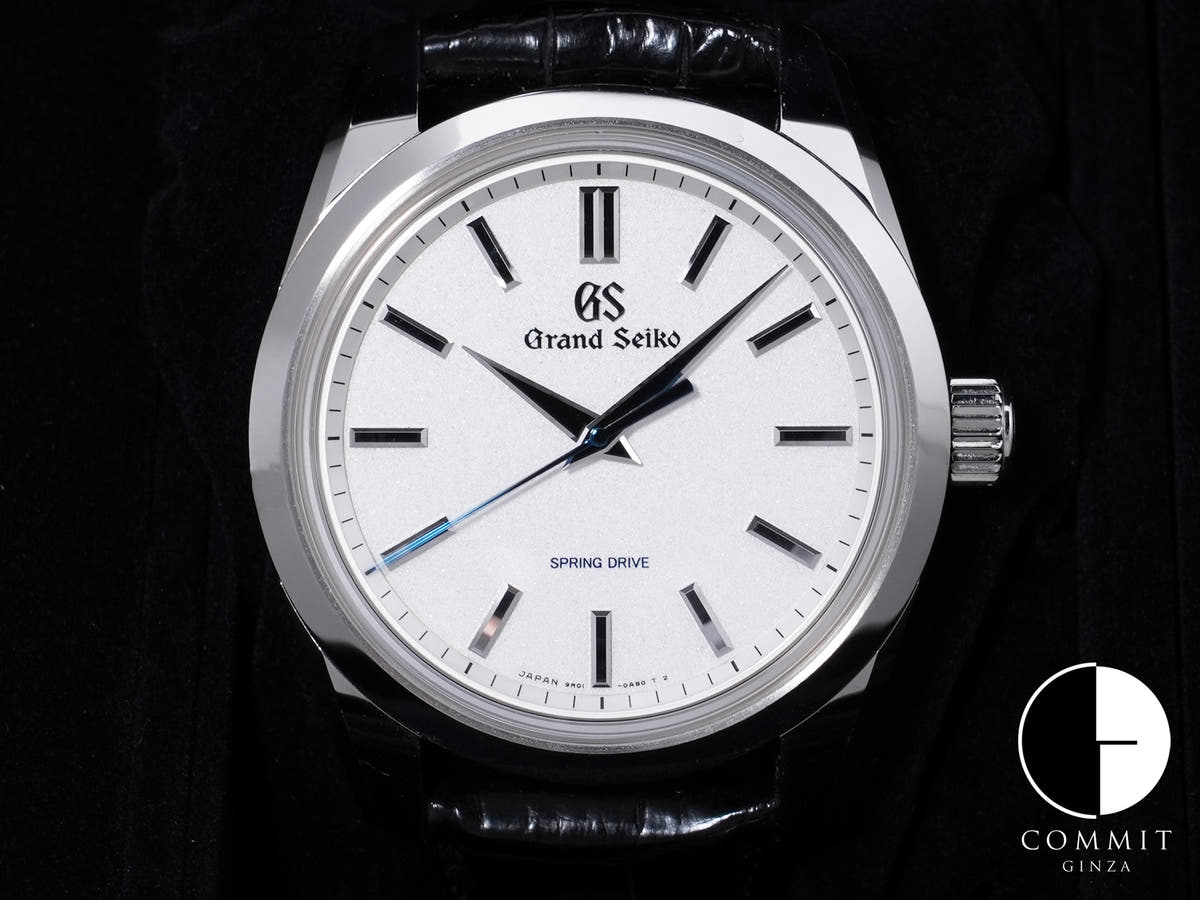 グランドセイコー マスターピースコレクション Ref.SBGD201 PT ホワイト文字盤 美中古 aimemp6a