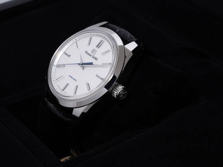 グランドセイコー マスターピースコレクション Ref.SBGD201 PT ホワイト文字盤 美中古 aimemp6a