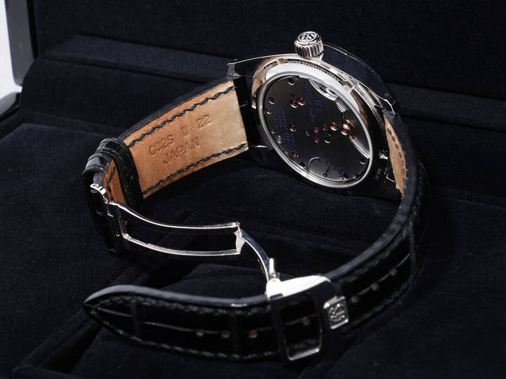 グランドセイコー マスターピースコレクション Ref.SBGD201 PT ホワイト文字盤 美中古 aimemp6a