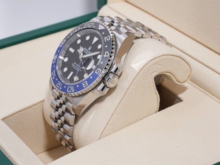 ロレックス GMTマスターII Ref.126710BLNR ステンレススチール ブラック文字盤 ジュビリーブレスレット
