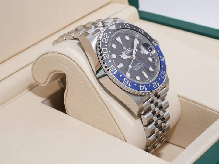 ロレックス GMTマスターII Ref.126710BLNR ステンレススチール ブラック文字盤 ジュビリーブレスレット