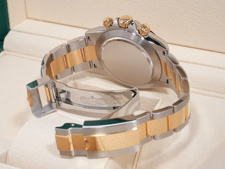 ロレックス デイトナ Ref.116503 ステンレススチール/イエローゴールド シャンパン文字盤 美中古 dq2oa9of