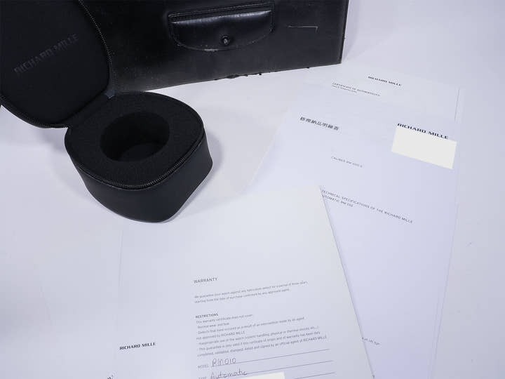 リシャールミル オートマティック Ref.RM010 ローズゴールド スケルトン文字盤 中古 6ckfcea2