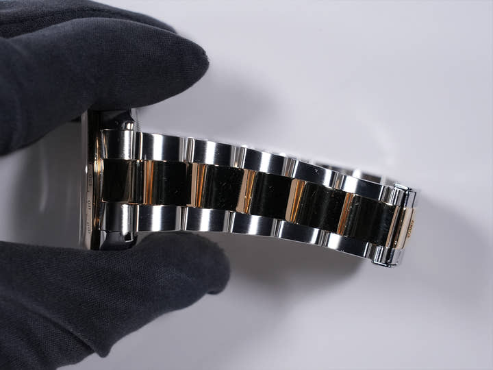 ロレックス デイトナ Ref.116523NG ステンレススチール/イエローゴールド シェルx10Pダイヤモンド文字盤 中古 h9nozq5u