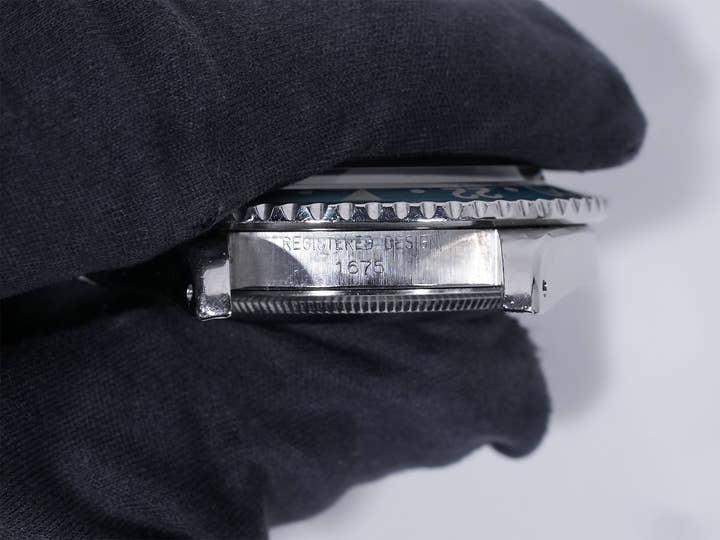 ロレックス GMTマスター Ref.1675 ステンレススチール ブラック文字盤 オイスターブレスレット