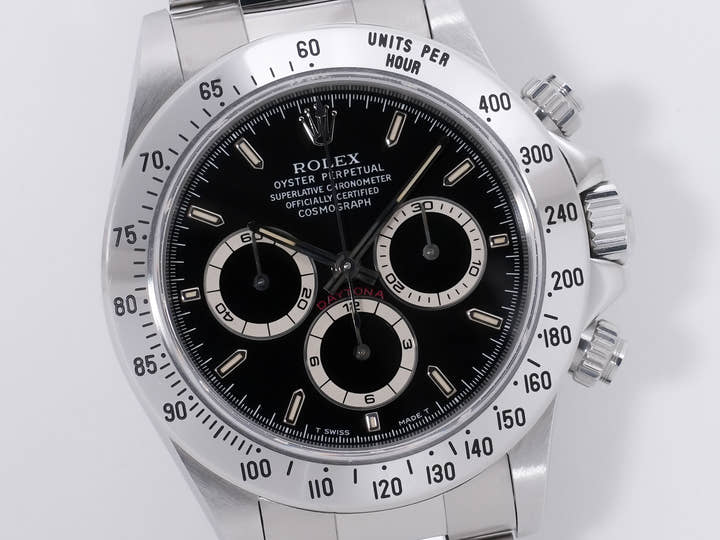 ロレックス デイトナ エルプリメロ Ref.16520 ステンレススチール ブラック文字盤 中古 ougp6i4x