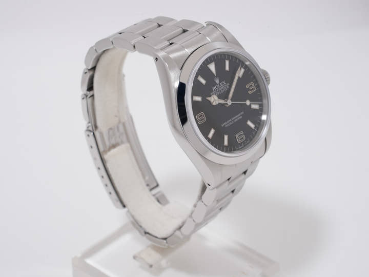 ロレックス エクスプローラーI Ref.14270 ステンレススチール ブラック文字盤 中古 cjt5spw3