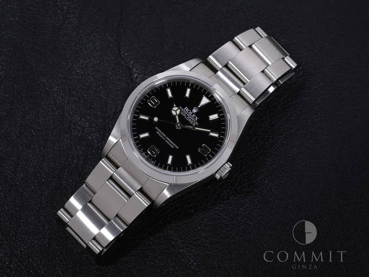 ロレックス エクスプローラーI Ref.14270 ステンレススチール ブラック文字盤 中古 cjt5spw3