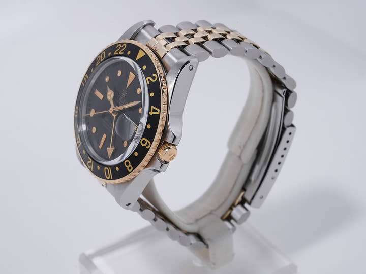 Rolex GMT-Master Ref. 1675/3 Stainless Steel/Yellow Gold Black Dial Jubilee Bracelet