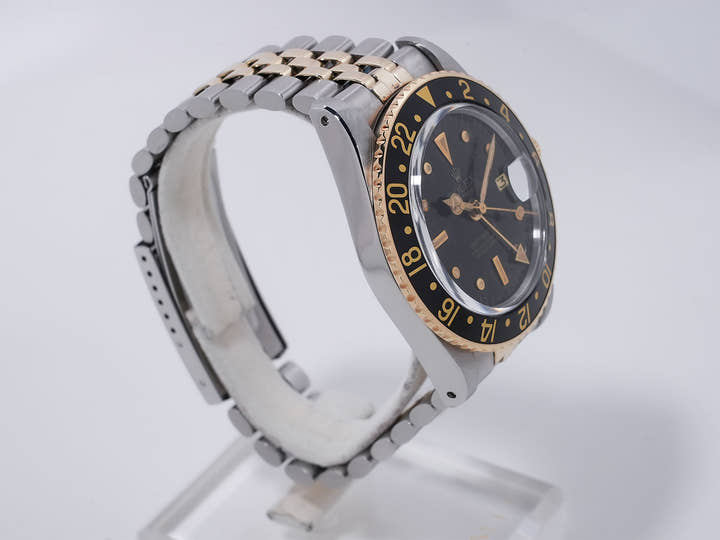 Rolex GMT-Master Ref. 1675/3 Stainless Steel/Yellow Gold Black Dial Jubilee Bracelet