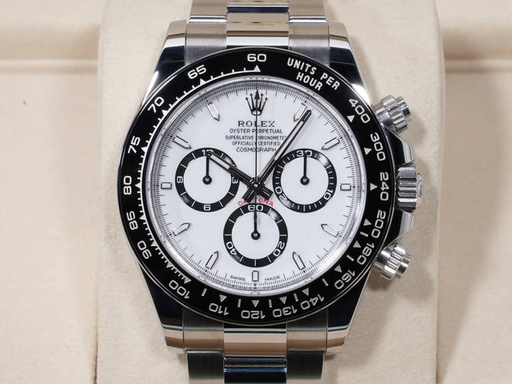 ロレックス デイトナ Ref.126500LN ステンレススチール ホワイト文字盤