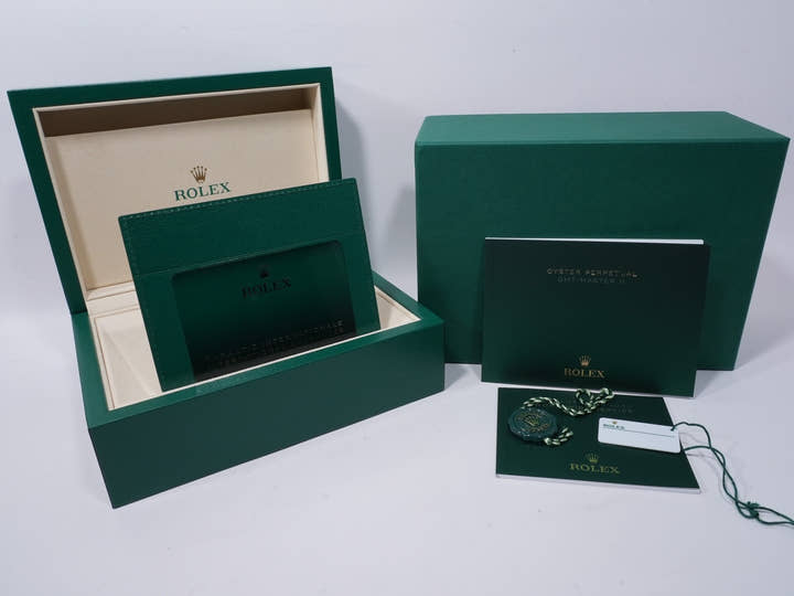 ロレックス GMTマスターII Ref.126710GRNR ステンレススチール ブラック文字盤 ジュビリーブレスレット