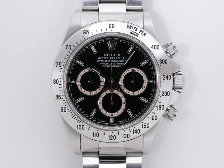 ロレックス デイトナ エルプリメロ Ref.16520 ステンレススチール ブラック文字盤 中古 bsrdq97k