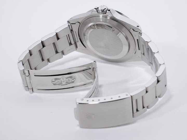 ロレックス エクスプローラーII Ref.16570 ステンレススチール ホワイト文字盤 オイスターブレスレット 中古 7mhrm9py