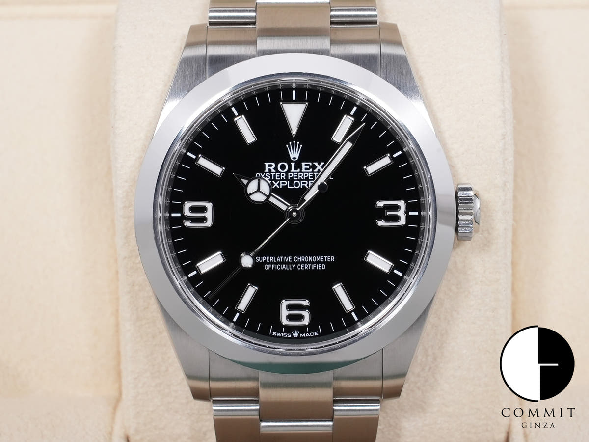 Rolex Explorer 40 Ref. 224270 Stainless Steel Black Dial Pre-owned (ahj79cff)