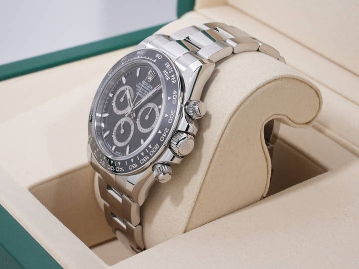 ロレックス デイトナ Ref.126500LN ステンレススチール ブラック文字盤