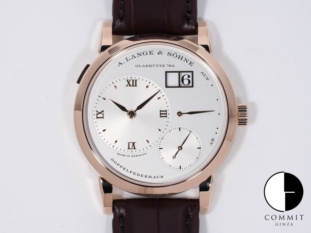 A.ランゲ&ゾーネ ランゲ1 Ref.191.032 ピンクゴールド シルバー文字盤 美品 augoptnq