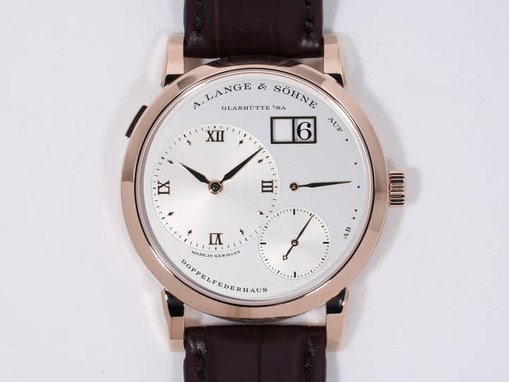 A.ランゲ&ゾーネ ランゲ1 Ref.191.032 ピンクゴールド シルバー文字盤 美品 augoptnq