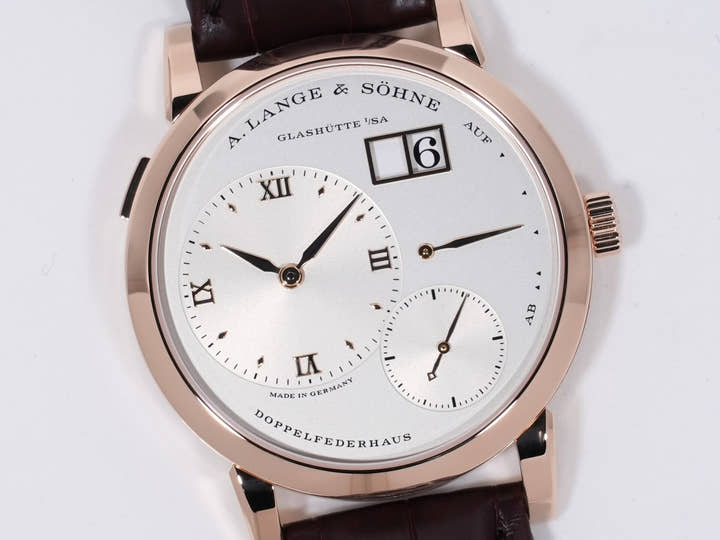 A.ランゲ&ゾーネ ランゲ1 Ref.191.032 ピンクゴールド シルバー文字盤 美品 augoptnq