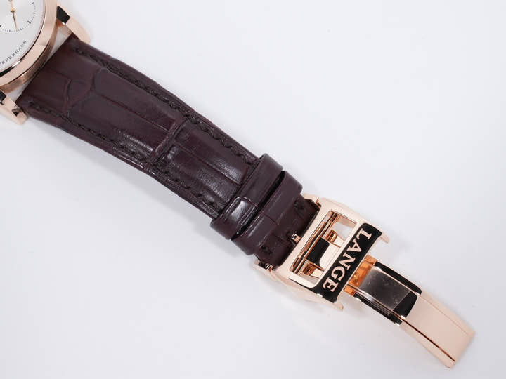 A.ランゲ&ゾーネ ランゲ1 Ref.191.032 ピンクゴールド シルバー文字盤 美品 augoptnq