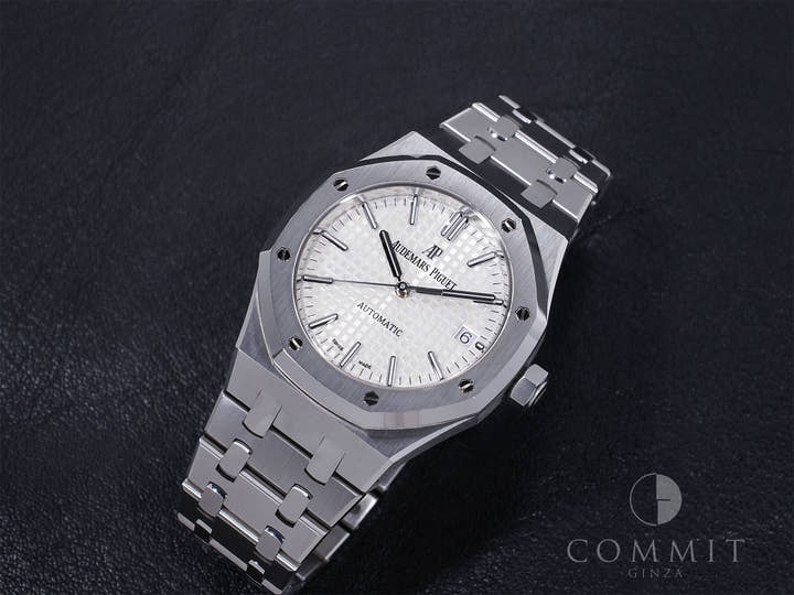 オーデマピゲ ロイヤルオーク Ref.15450ST.OO.1256ST.01 ステンレススチール シルバー文字盤