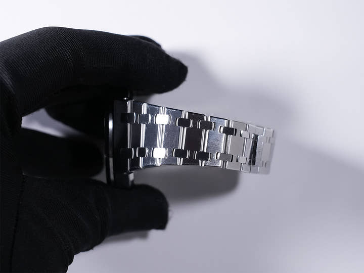 オーデマピゲ ロイヤルオーク デイデイト ムーンフェイズ Ref.25594ST.OO.0789ST.05 ステンレススチール ブルー文字盤 中古 9dtnwyjp