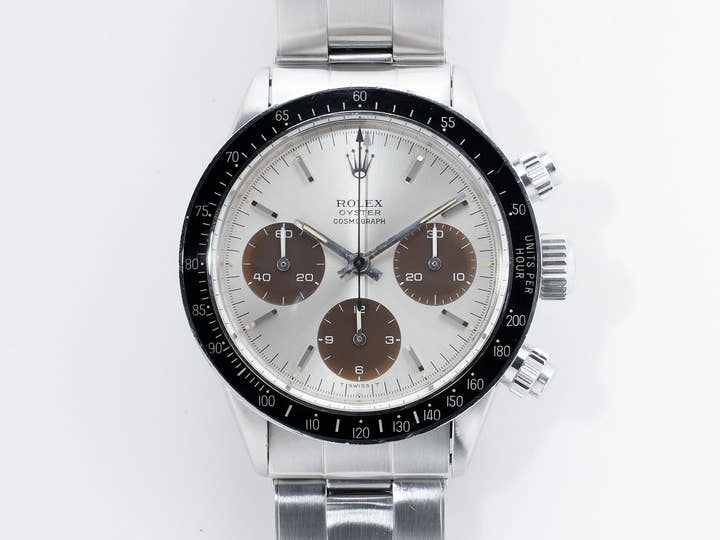 ロレックス デイトナ Ref.6263 ステンレススチール シルバー文字盤 中古 7wt6gi9p