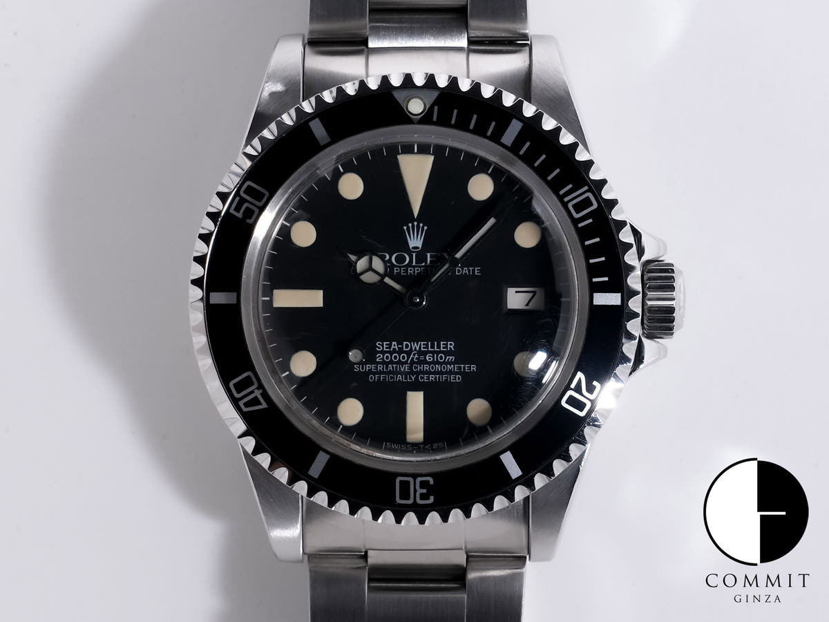 ロレックス シードゥエラー Ref.1665 ステンレススチール ブラック文字盤 中古 yprgccnr