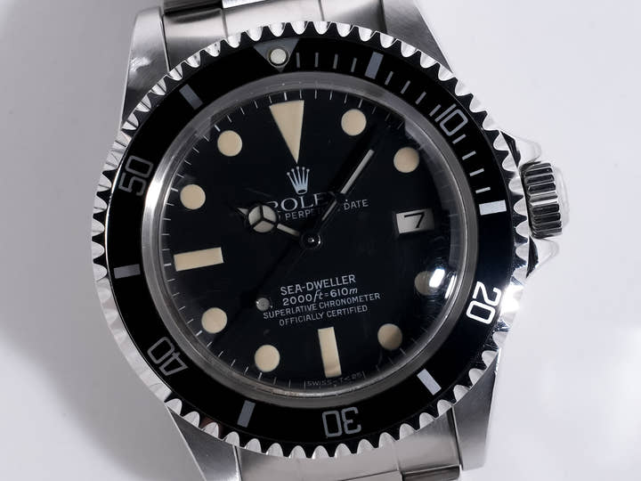 ロレックス シードゥエラー Ref.1665 ステンレススチール ブラック文字盤 中古 yprgccnr