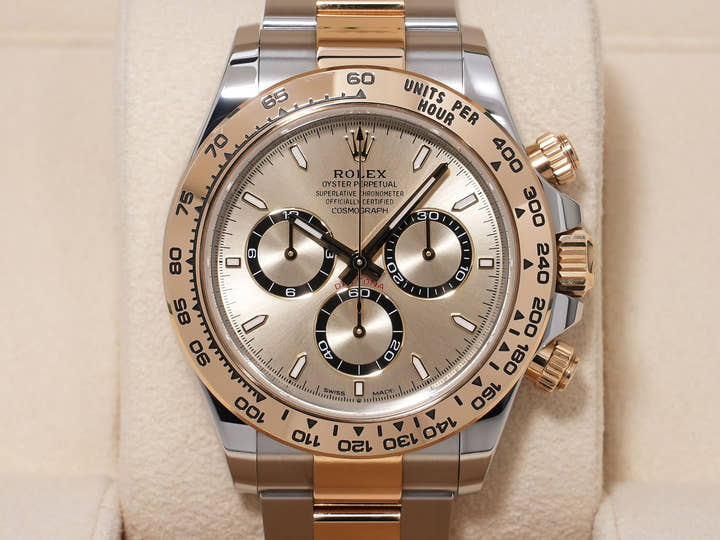 ロレックス デイトナ Ref.126503 ステンレススチール/イエローゴールド シャンパン文字盤