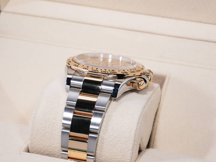 ロレックス デイトナ Ref.126503 ステンレススチール/イエローゴールド シャンパン文字盤