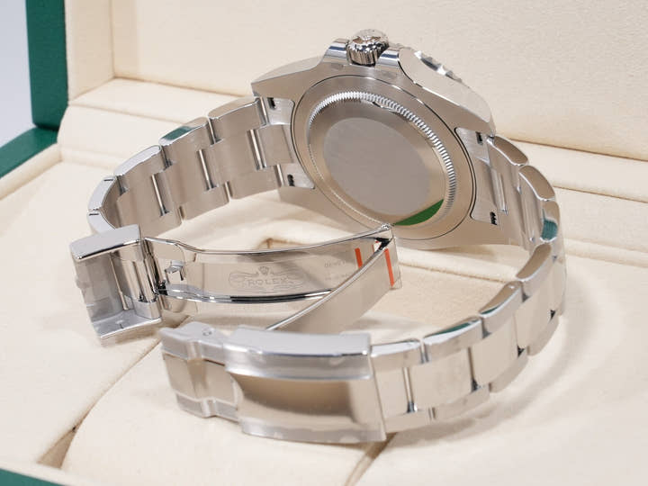 Rolex GMT-Master II Ref. 126710GRNR Stainless Steel Black Dial Oyster Bracelet