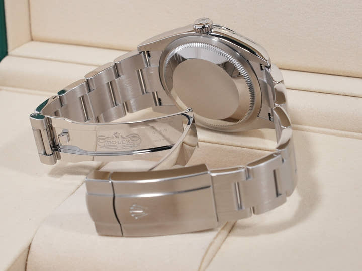 ロレックス オイスターパーペチュアル36 Ref.126000 ステンレススチール グリーン文字盤