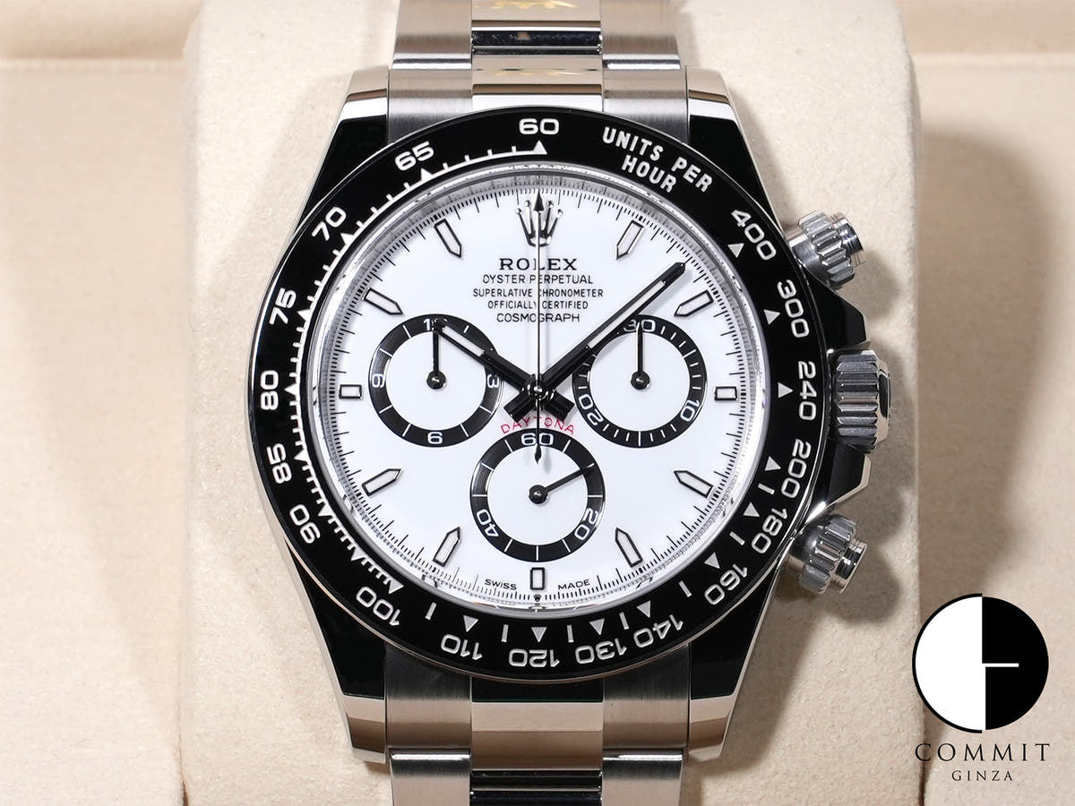 ロレックス デイトナ Ref.126500LN ステンレススチール ホワイト文字盤