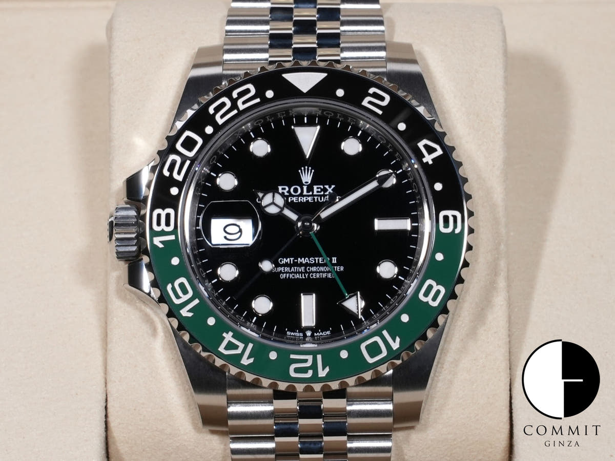 Rolex GMT-Master II Ref. 126720VTNR Stainless Steel Black Dial Jubilee Bracelet