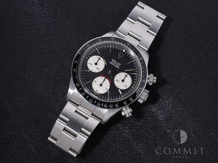 ロレックス デイトナ Ref.6263 ステンレススチール ブラック文字盤 中古 wqsu8nk2