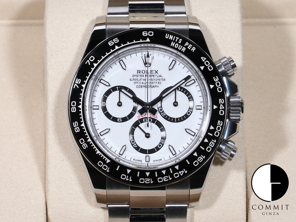 ロレックス デイトナ Ref.126500LN ステンレススチール ホワイト文字盤