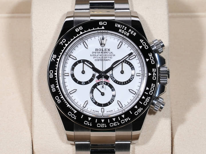 ロレックス デイトナ Ref.126500LN ステンレススチール ホワイト文字盤