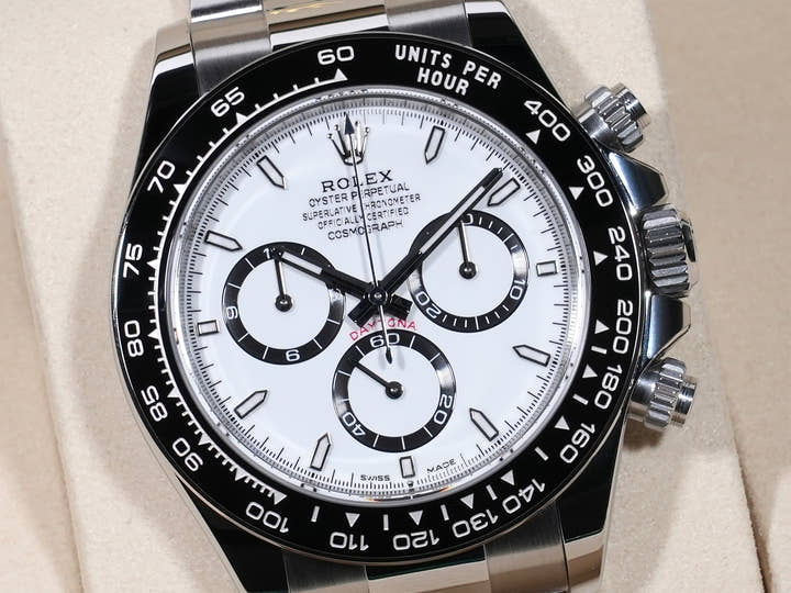 ロレックス デイトナ Ref.126500LN ステンレススチール ホワイト文字盤