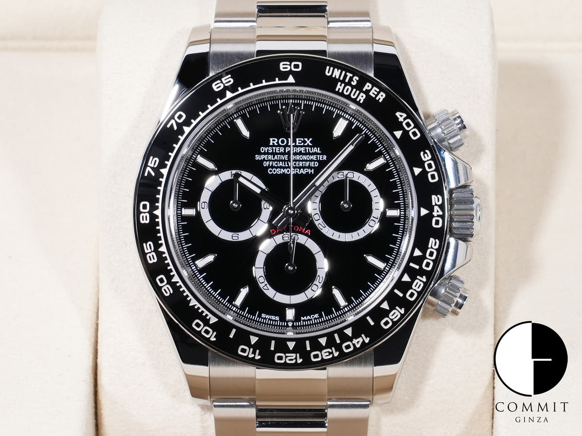 Rolex Daytona Ref. 126500LN Stainless Steel Black Dial