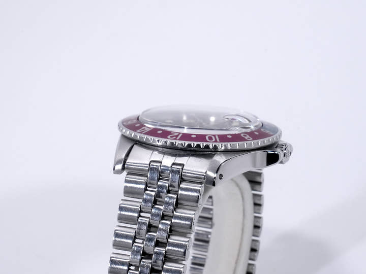 ロレックス GMTマスター Ref.1675 ステンレススチール ブラック文字盤 ジュビリーブレスレット 中古 tzm8t22b