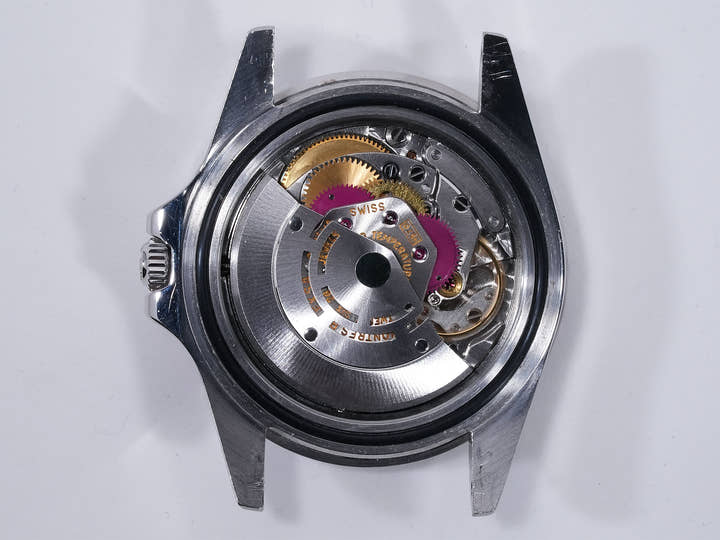 ロレックス GMTマスター Ref.1675 ステンレススチール ブラック文字盤 ジュビリーブレスレット 中古 tzm8t22b