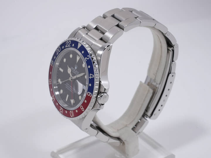 ロレックス GMTマスター Ref.16700 ステンレススチール ブラック文字盤 オイスターブレスレット