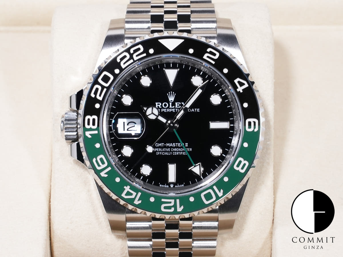 Rolex GMT-Master II Ref. 126720VTNR Stainless Steel Black Dial Jubilee Bracelet