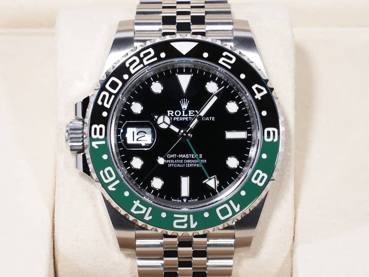 Rolex GMT-Master II Ref. 126720VTNR Stainless Steel Black Dial Jubilee Bracelet
