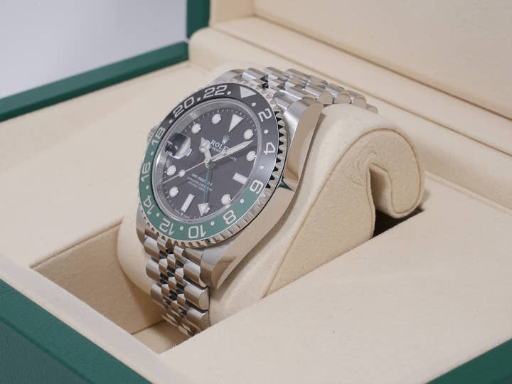 Rolex GMT-Master II Ref. 126720VTNR Stainless Steel Black Dial Jubilee Bracelet