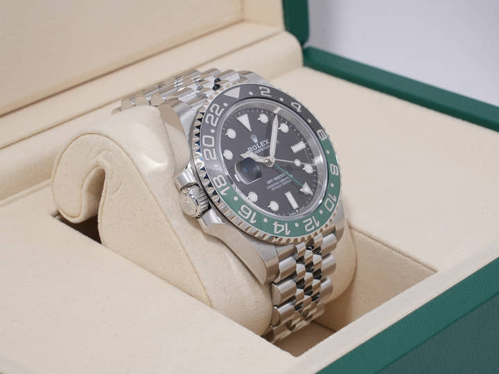 Rolex GMT-Master II Ref. 126720VTNR Stainless Steel Black Dial Jubilee Bracelet