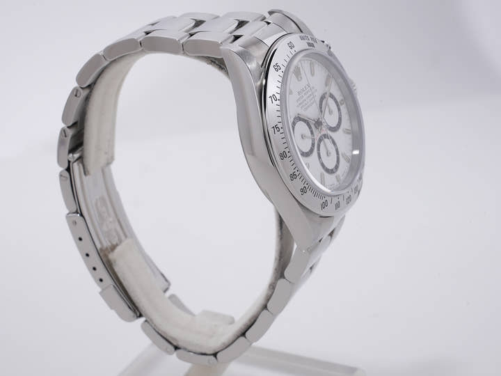 ロレックス デイトナ エルプリメロ Ref.16520 ステンレススチール ホワイト文字盤 美中古 jgxg84qs