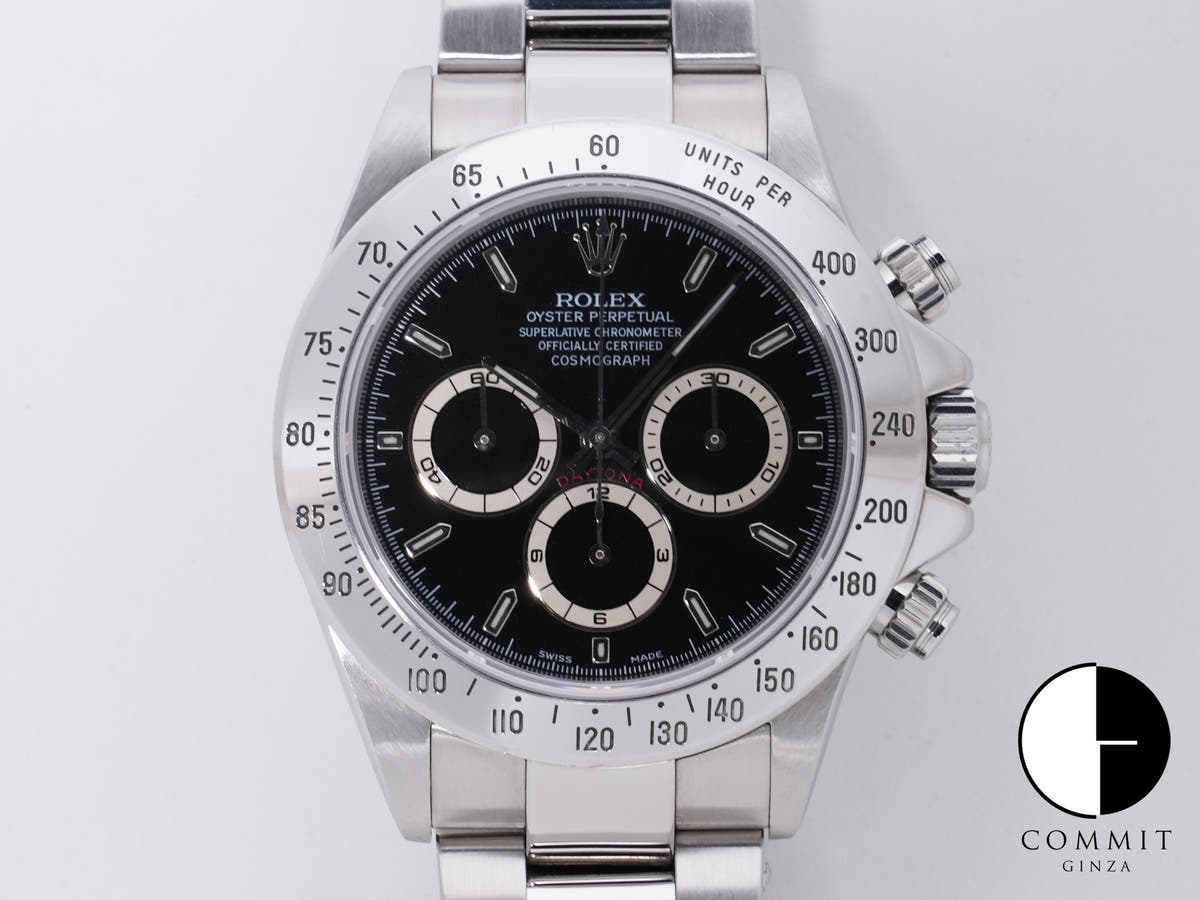 ロレックス デイトナ エルプリメロ Ref.16520 ステンレススチール ブラック文字盤