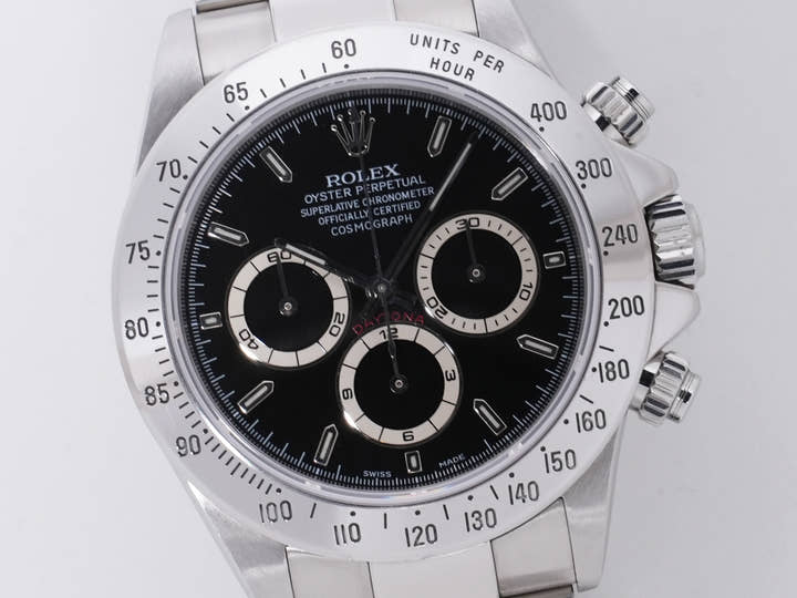 ロレックス デイトナ エルプリメロ Ref.16520 ステンレススチール ブラック文字盤